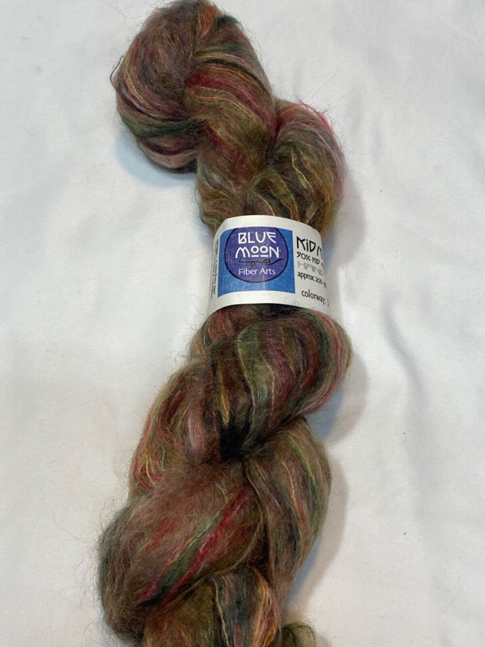 Blue Moon Fiber Arts X-Mas Rock Color - 90% Kid Mohair/ 10% Nylon